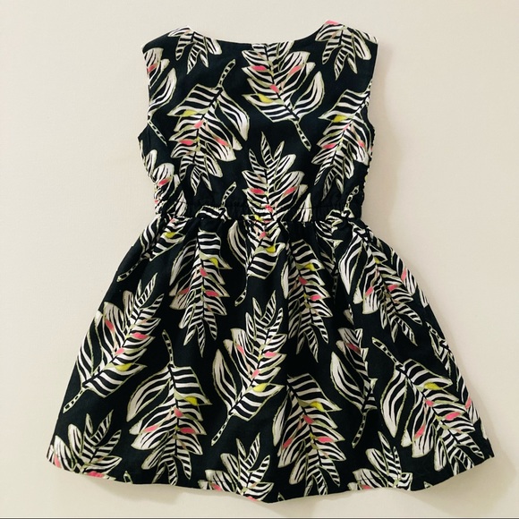 Gymboree Toddler Girl Leaf Print Dress 4T NWT Spring Summer - Picture 8 of 10